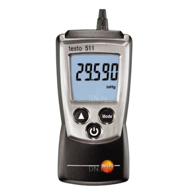 Манометры Testo 511 абсолютного давления цифровые, диапазон измерения давления 30-1200 гПа, разрешение - 0.1гПа