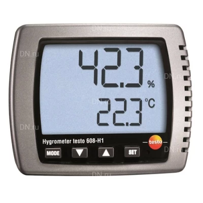 Термогигрометры Testo 608, диапазон измеряемых температур от -10 до +70°C, диапазон измеряемой влажности - 15-85%