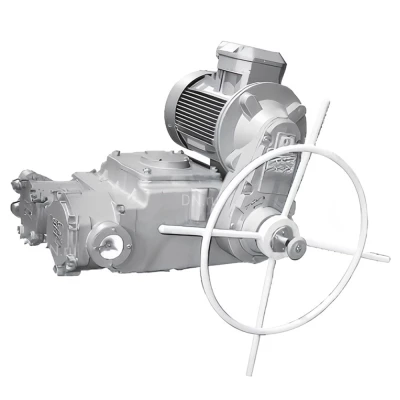 Электропривод многооборотный Тулаэлектропривод H-B-03,380В, крутящий момент 630Нм, IP54