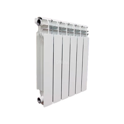 Радиаторы алюминиевые Uni-Fitt A350 4-14 секций, теплоотдача - 600-2100Вт, подключение - боковое, универсальное, цвет - белый