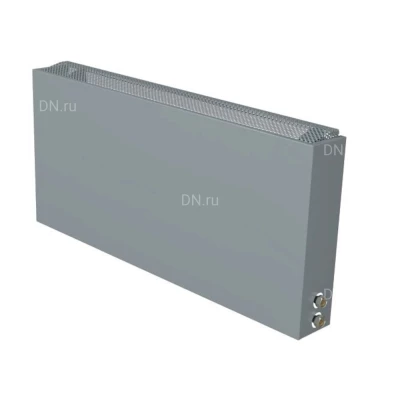 Конвекторы отопления Varmann PlanoKon PSOD теплоотдача 448-896 Вт, рабочее давление 16 бар, боковое подключение, настенное исполнение, с алюминиевой решеткой, цвет — RAL9016