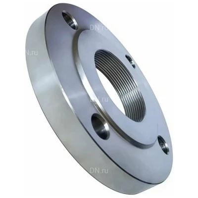Фланцы плоские ВФЗ Ду15-100 Ру16 резьбовые, внутренняя резьба, корпус - сталь 20