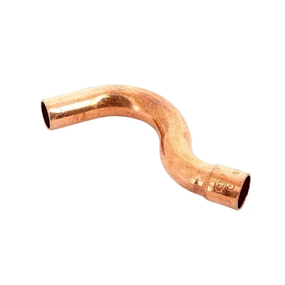 Обвод однораструбный Viega Дн12 Ру25 под пайку, для медных труб, материал - медь