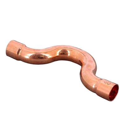 Обводы двухраструбные Viega Дн15-22 Ру25 под пайку, для медных труб, материал - медь