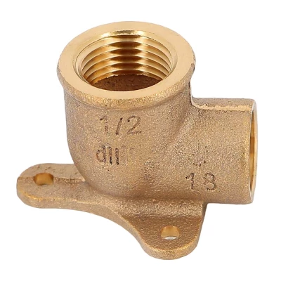 Водорозетка Viega 94471G Дн18x1/2″ Ру25 с тремя точками крепления, присоединение -внутренняя резьба/пайка, корпус - бронза