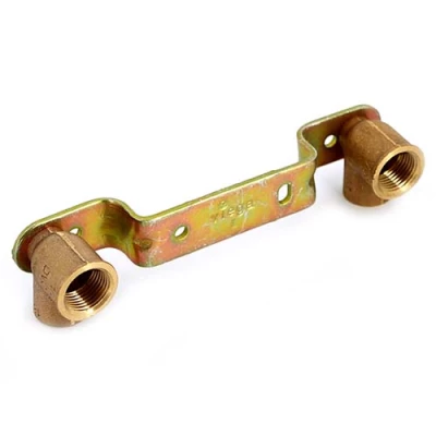 Водорозетки Viega 94476.0 Дн15-18х1/2″ Ру16 двойные, присоединение - внутренняя резьба/пайка, длина - 150 мм, корпус - бронза