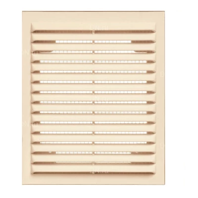 Решетка вентиляционная VIENTO В 170х240мм вытяжная прямоугольная, сетка, материал - АБС-пластик, цвет - слоновая кость