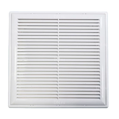 Решетки вентиляционные VIENTO НР вытяжные прямоугольные, с рамкой, материал - АБС-пластик, цвет - белый