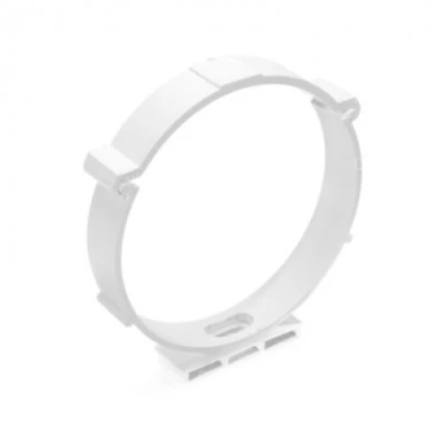 Хомуты VIENTO  для круглого воздуховода, материал - пластик, цвет - белый