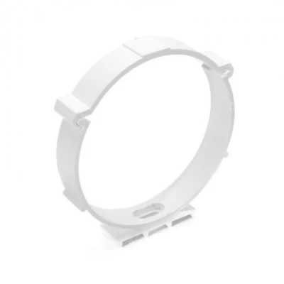 Хомут VIENTO для круглого воздуховода, диаметр - 125мм, материал - пластик, цвет - белый