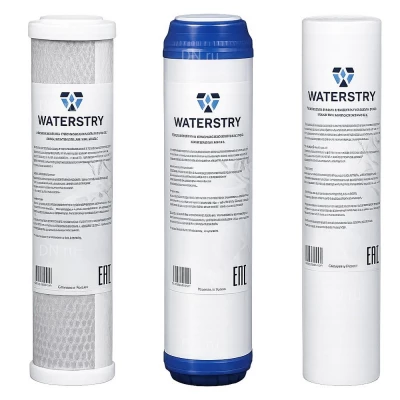 Комплект фильтрующих элементов предварительной очистки WATERSTRY STANDART KIT-SL10 производительность - 0.36м3/ч