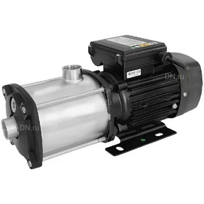 Насос многоступенчатый Wellmix CMI 12-10T-BQCE поверхностный, корпус - нержавеющая сталь, мощность - 1кВт, напор - 14м, производительность - 200л/мин, 220/380В