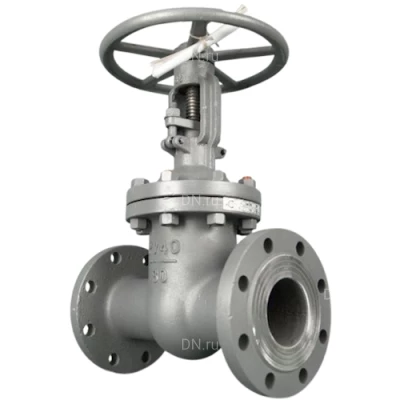 Задвижки клиновые 30нж15нж ТехГидроМаш Ду50-200 Ру40 фланцевые, клин - однодисковый, шпиндель - выдвижной, корпус - нержавеющая сталь 12Х18Н9ТЛ, уплотнение - паронит ПОН-Б