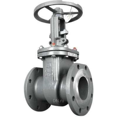 Задвижки клиновые 30нж41нж ТехГидроМаш Ду50-300 Ру16 фланцевые, клин - однодисковый, шпиндель - выдвижной, корпус - нержавеющая сталь 12Х18Н9ТЛ, уплотнение - графлекс