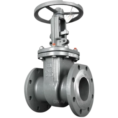 Задвижка клиновая 30нж41нж ТехГидроМаш Ду200 Ру16 фланцевая, клин - однодисковый, шпиндель - выдвижной, корпус - нержавеющая сталь 12Х18Н9ТЛ, уплотнение - графлекс