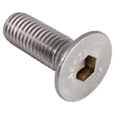 Винты потайные ZITAR с внутренним шестигранником, материал - нержавеющая сталь А2-70, DIN7991