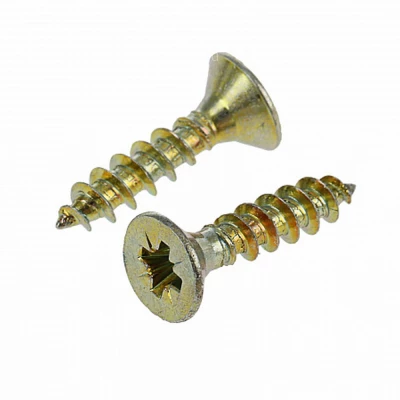 Шуруп для дерева ZITAR 2.5х12мм 50000шт, головка - потайная, диаметр - 2.5мм, длина - 12мм, материал - углеродистая сталь, покрытие - желтый цинк, упаковка - 50000шт