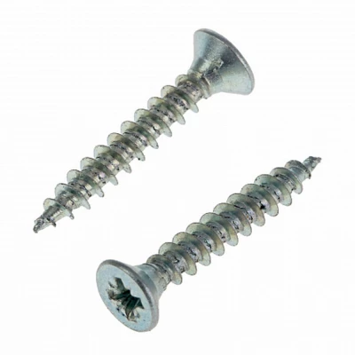 Шуруп для дерева ZITAR ПСМ 3х20мм 34000шт, головка - потайная, диаметр - 3мм, длина - 20мм, материал - углеродистая сталь, покрытие - белый цинк, упаковка - 34000шт