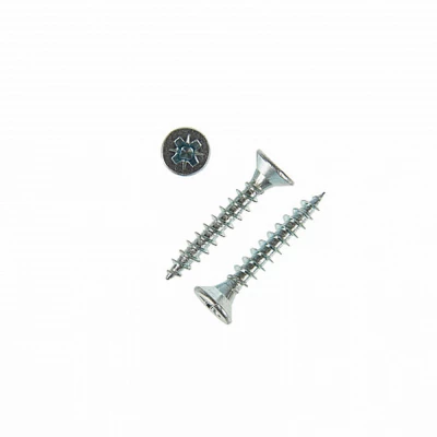 Шуруп для дерева ZITAR 4х25мм 10000шт, головка - потайная, диаметр - 4мм, длина - 25мм, материал - углеродистая сталь, покрытие - белый цинк, упаковка - 10000шт