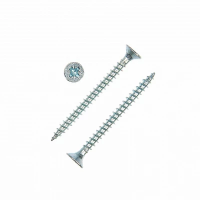 Шуруп для дерева ZITAR 4х60мм 3000шт, головка - потайная, диаметр - 4мм, длина - 60мм, материал - углеродистая сталь, покрытие - белый цинк, упаковка - 3000шт