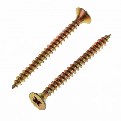 Шуруп для дерева ZITAR ПСМ 4.5х50мм 4000шт, головка - потайная, диаметр - 4.5мм, длина - 50мм, материал - углеродистая сталь, покрытие - желтый цинк, упаковка - 4000шт