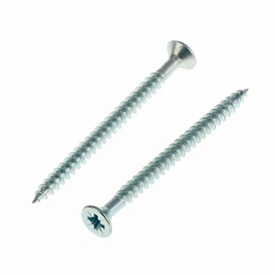 Шуруп для дерева ZITAR 4.5х80мм 2000шт, головка - потайная, диаметр - 4.5мм, длина - 80мм, материал - углеродистая сталь, покрытие - белый цинк, упаковка - 2000шт