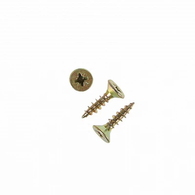 Шуруп для дерева ZITAR ПСМ 5х20мм 11000шт, головка - потайная, диаметр - 5мм, длина - 20мм, материал - углеродистая сталь, покрытие - желтый цинк, упаковка - 11000шт