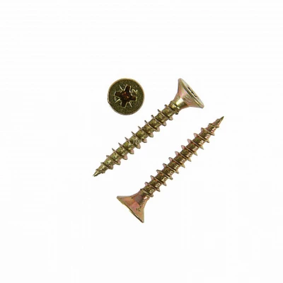 Шуруп для дерева ZITAR ПСМ 5х35мм 6500шт, головка - потайная, диаметр - 5мм, длина - 35мм, материал - углеродистая сталь, покрытие - желтый цинк, упаковка - 6500шт