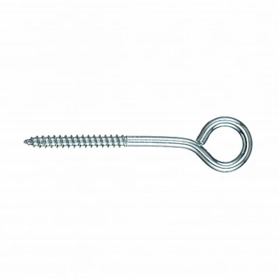 Шуруп-крючок О-образный ZITAR 4х30мм 200шт, диаметр - 4мм, длина - 30мм, материал - углеродистая сталь, покрытие - цинк, упаковка - 200шт