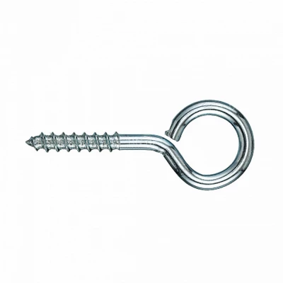 Шуруп-крючок О-образный ZITAR 6х40мм 200шт, диаметр - 6мм, длина - 40мм, материал - углеродистая сталь, покрытие - цинк, упаковка - 200шт