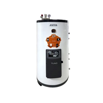 Бойлеры косвенного нагрева ZOTA TUNA напольные, объем - 150-300л, мощность - 5кВт, корпус - нержавеющая сталь, Tmax 90°C, подключение - боковое