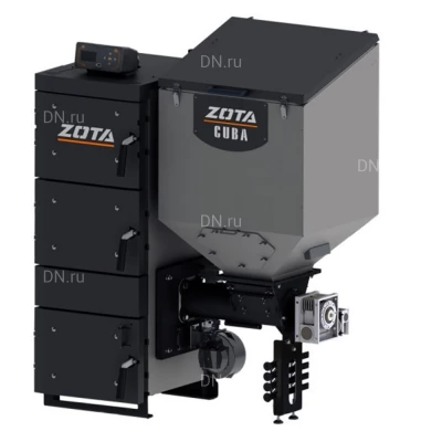 Котел твердотопливный ZOTA Cuba 25  автоматический, напольный, мощность - 25кВт, C-Line