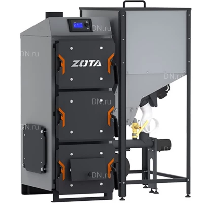 Котел твердотопливный ZOTA Focus 16 пеллетный, напольный, мощность - 16кВт