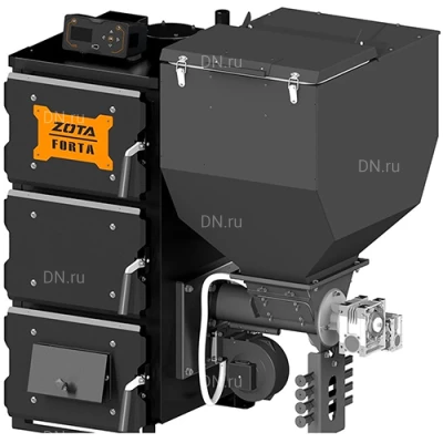 Котлы твердотопливные ZOTA Forta напольные, мощность - 12-25кВт, угольные