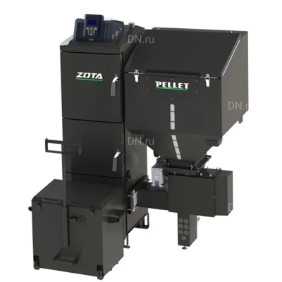 Котел твердотопливный ZOTA Pellet Black 135кВт 2R-700 автоматический, напольный, мощность - 135кВт, объем бункера - 700л