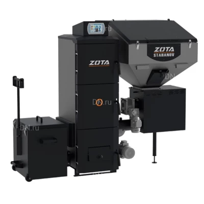 Котел твердотопливный ZOTA Stahanov Black 135 2K-800 напольный, мощность - 135кВт, угольный