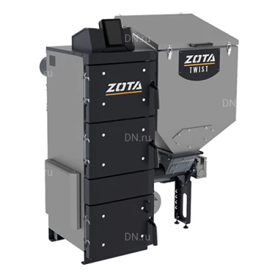 Котлы твердотопливные ZOTA Twist Plus напольные, мощность - 15-50кВт