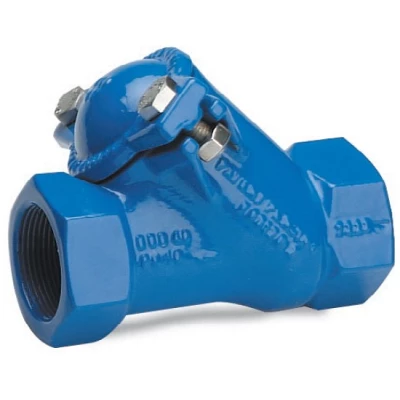 Клапан обратный ABRA D-022S-NBR 3″ Ду80 Ру16 муфтовый, шаровой, корпус - чугун, шар - сталь, уплотнение - NBR
