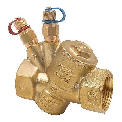 Клапан балансировочный автоматический Cimberio 790WC 1/2″ Ду15 Ру25 0,025-2,448 куб.м.ч. 7 кПа стабилизатор расхода