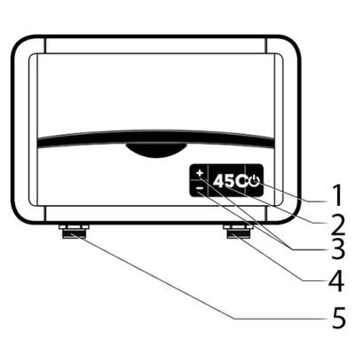Водонагреватель электрический проточный Ariston AURES PRO настенный, мощность - 18кВт, корпус - пластик, 380В