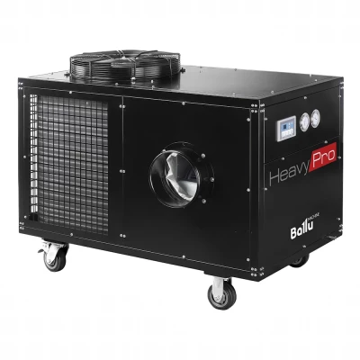 Мобильный кондиционер Ballu Heavy Pro BGK15 промышленный, холодопроизводительность - 15000Вт, мощность - 5000Вт, производительность - 2500м3/ч, хладагент - R410A, 380В