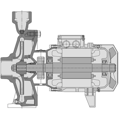 Насосы центробежные, моноблочные Calpeda NM 6 резьбовые, поверхностные, корпус - чугун, мощность - 0.75-1.1кВт, напор - 30.5-35.5м, производительность - 125-140л/мин, 380В