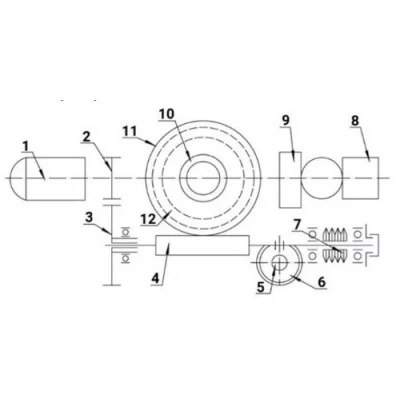 Эскиз схемы устройства электропривода DN.ru MT-N-030M-O2-220VAC-У1 пятикулачкового