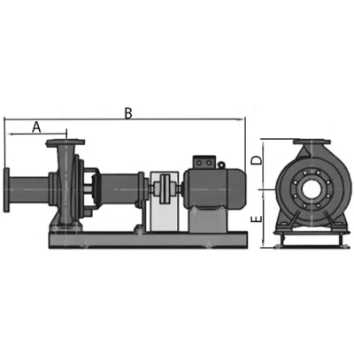 Насос фекальный Электромотор СМ125-100-250а/4 поверхностный, корпус - чугун, мощность - 11кВт, напор - 15м, производительность - 1667л/мин, 380/660В, с электродвигателем