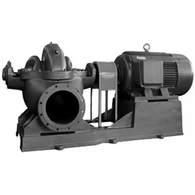 Насос центробежный Электромотор 1Д315-71 поверхностный, корпус - чугун, мощность - 110кВт, напор - 71м, производительность - 5250л/мин, 380/660В, с электродвигателем АИР280S2