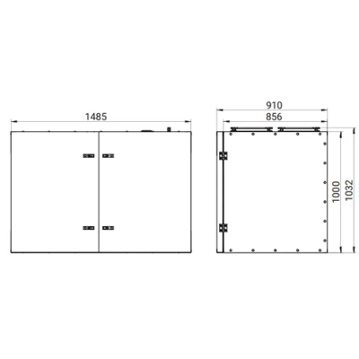 Приточно-вытяжная установка Energolux Riviera GO R-EC VRE 1700 вертикальная, производительность - до 1700м3/ч, тип нагревателя - электрический, 380В