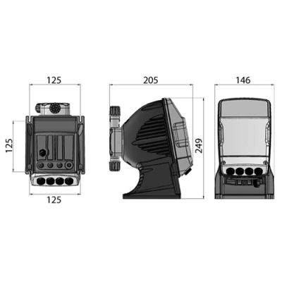 Насосы дозировочные мембранные ETATRON eONE/B PLUS поверхностные, корпус - пластик, мощность - 5-35Вт, производительность - 1-30л/час, 220В, со встроенным контроллером