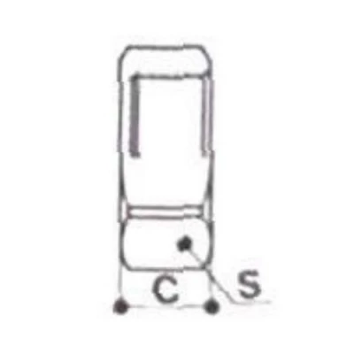 Заглушка Китай 3/4″ Ду20 Ру16 внутренняя резьба, корпус - латунь, без покрытия