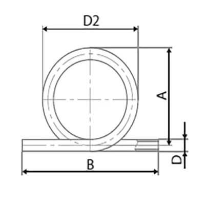 Компенсирующая петля FV-Plast Дн32 под приварку, корпус - термостабилизированный полипропилен