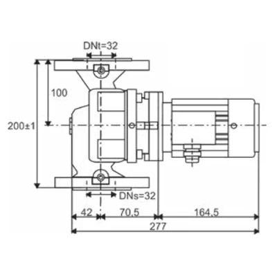 Насосы циркуляционные IMP PUMPS CV поверхностные, корпус - чугун, мощность - 0.125-0.25кВт, напор - 0.6-1.5м, производительность - 67-100л/мин, 220/380В, с 4-х полюсным двигателем